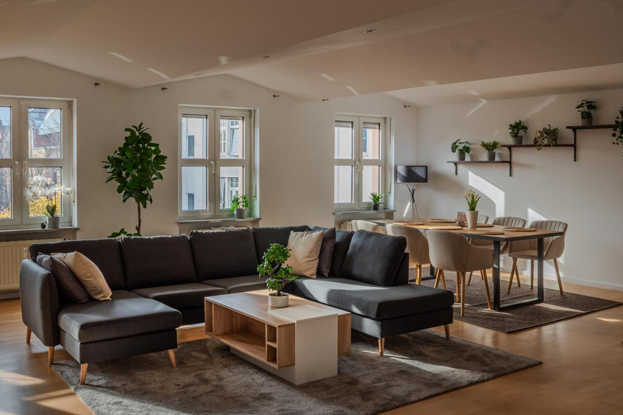 Penthouse-Maisonette - City Center, Highspeed Internet, Garage 보름스 외부 사진
