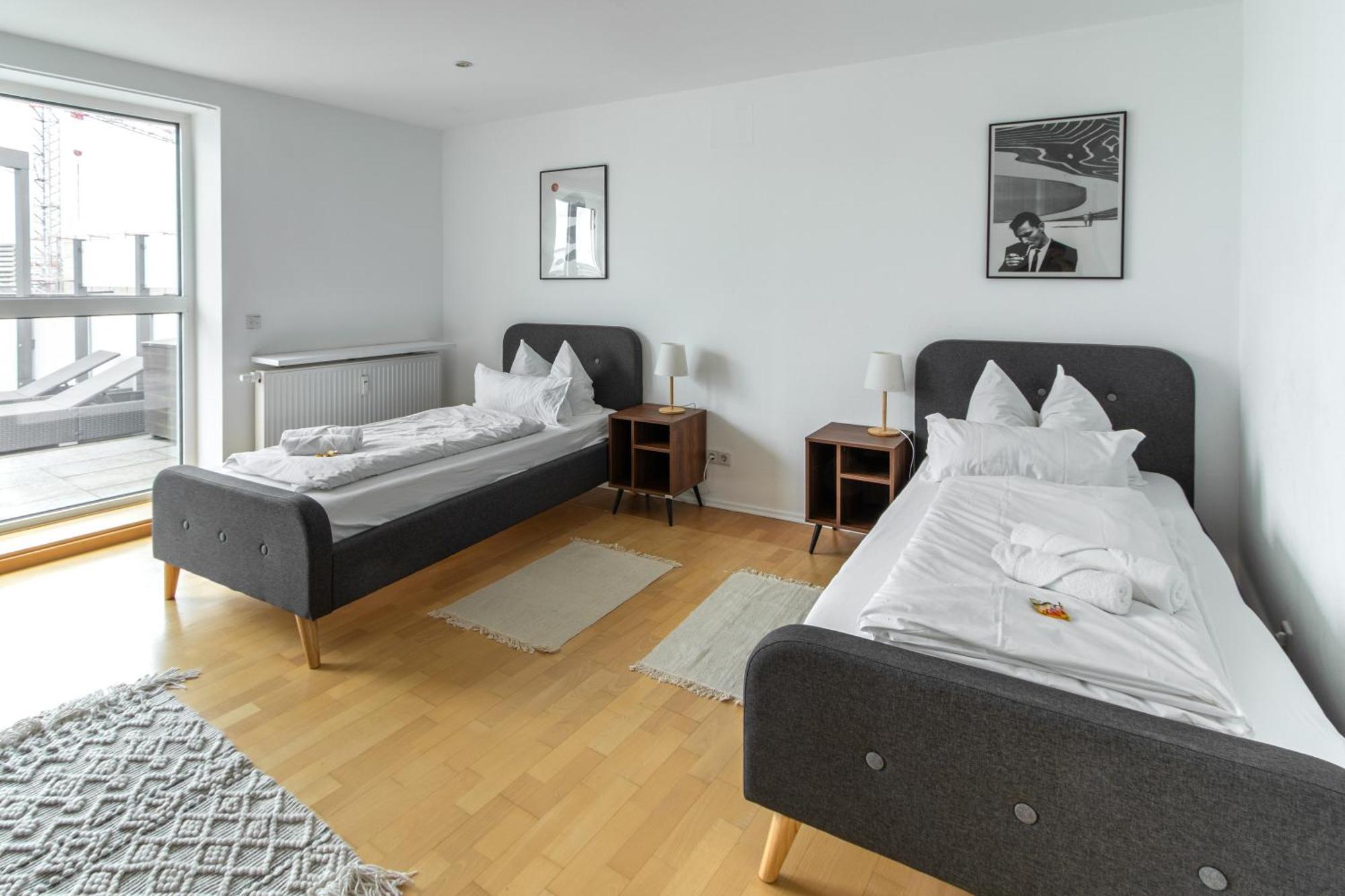 Penthouse-Maisonette - City Center, Highspeed Internet, Garage 보름스 외부 사진