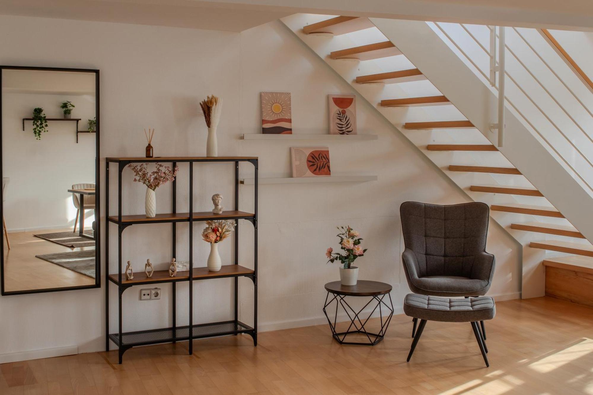 Penthouse-Maisonette - City Center, Highspeed Internet, Garage 보름스 외부 사진
