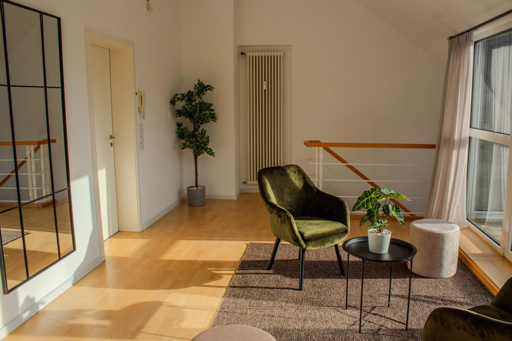 Penthouse-Maisonette - City Center, Highspeed Internet, Garage 보름스 외부 사진